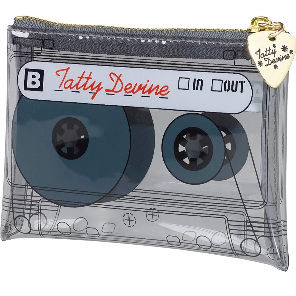 Tatty Devine cassette tape coin purse 😍